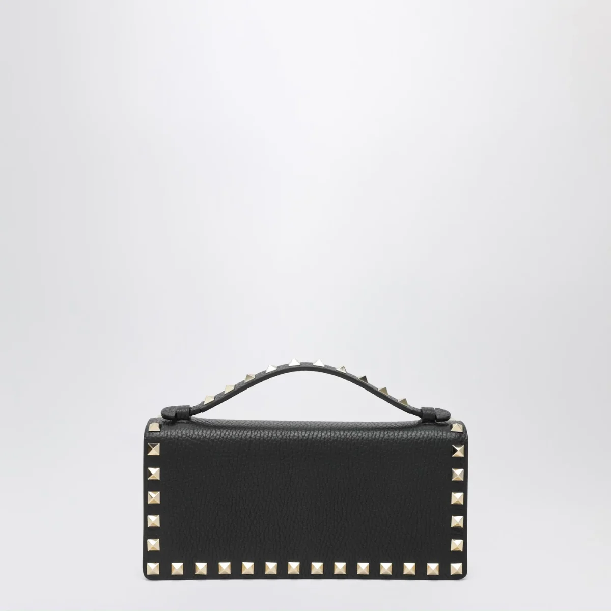 Portafoglio Rockstud con tracolla nero - Image 5