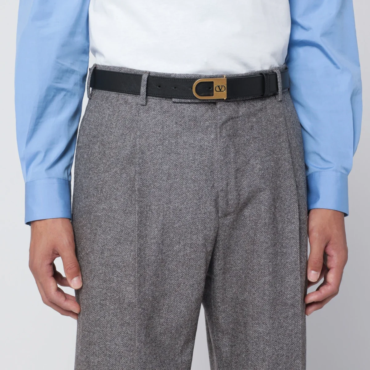 Cintura Vlogo Signature nera – Image 3