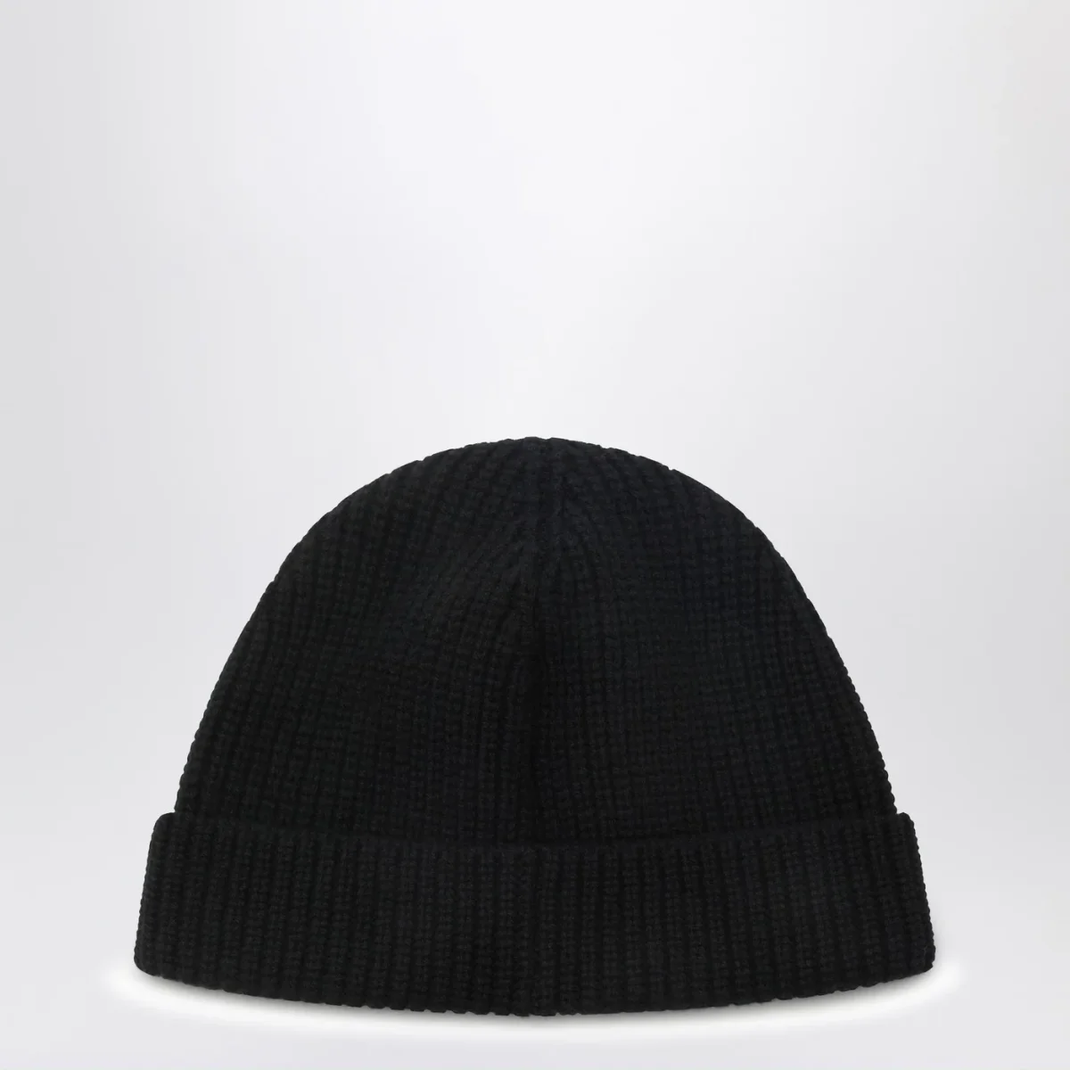 Berretto Vlogo Signature nero in cachemire - Image 3