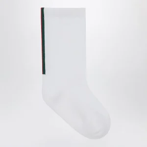 Calzini bianchi con nastro Web