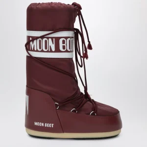 Stivale Icon bordeaux in nylon