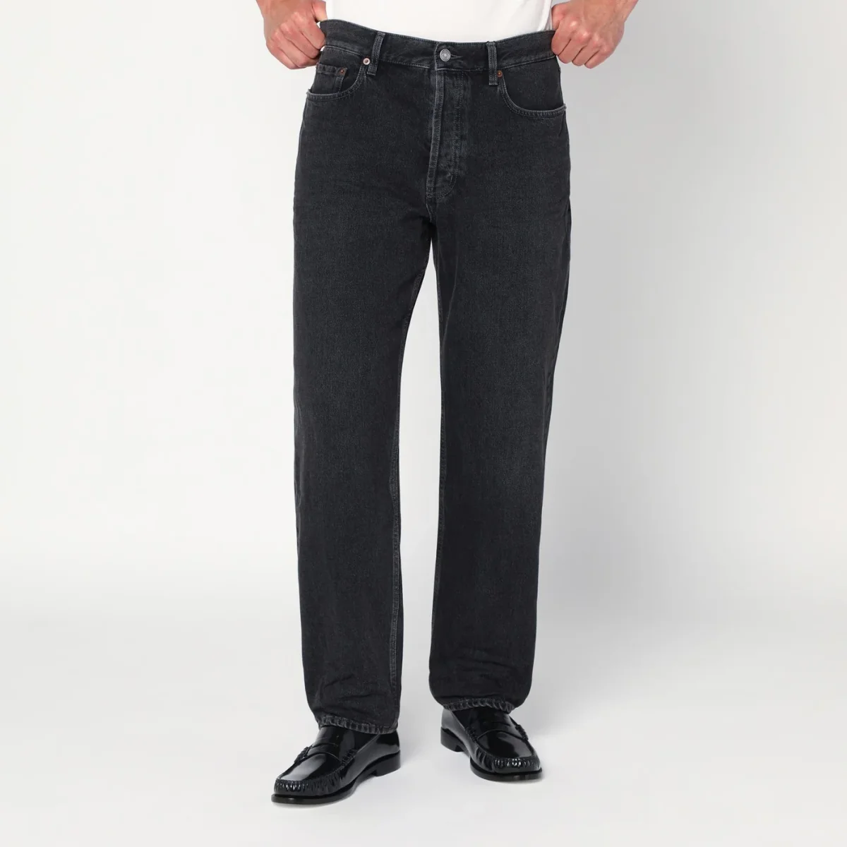 Jeans Mick in denim nero - Image 2