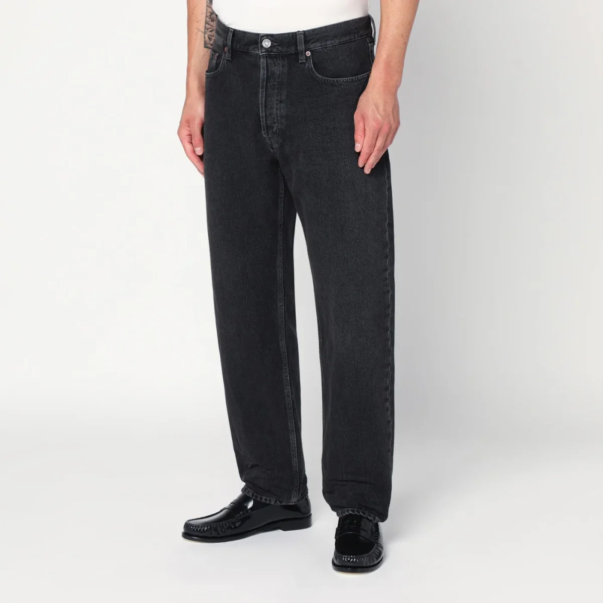 Jeans Mick in denim nero - Image 4