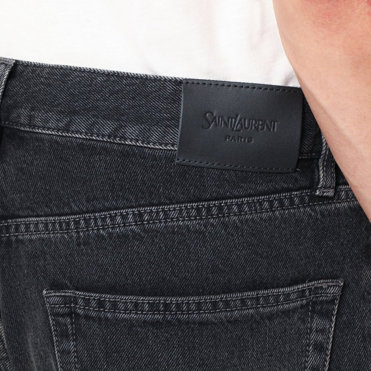 Jeans Mick in denim nero - Image 6