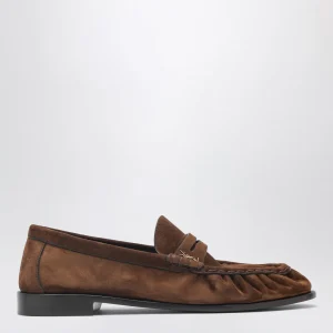 Mocassini Le Loafer Dark Havana in suede