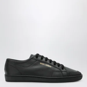 Sneakers GYM nera in pelle liscia