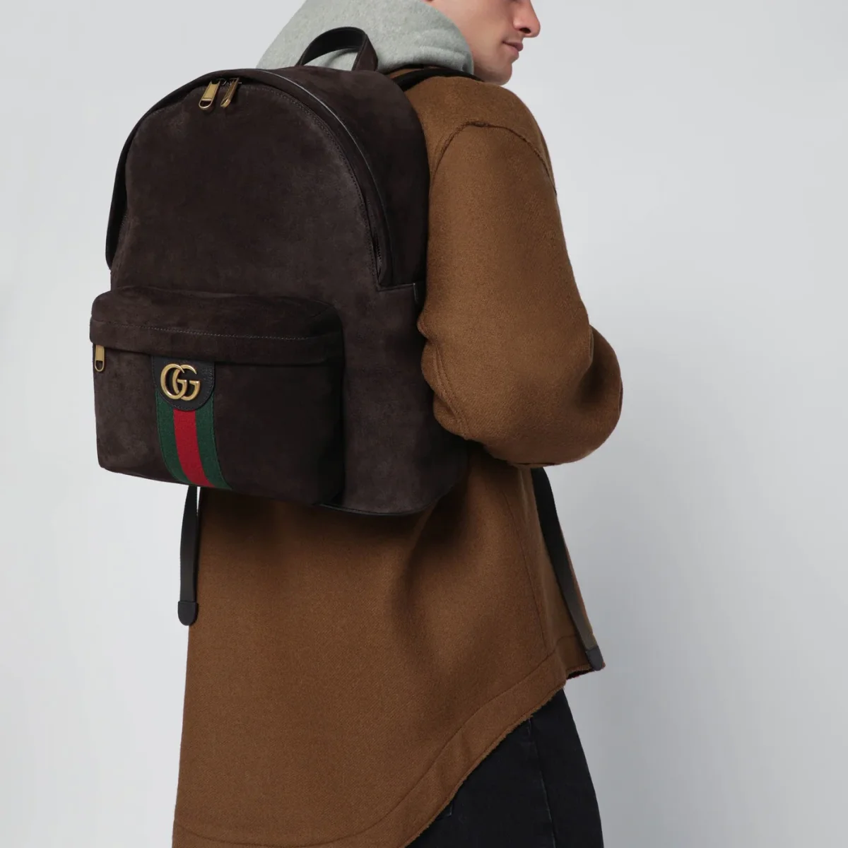 Zaino Ophidia marrone misura media – Image 3