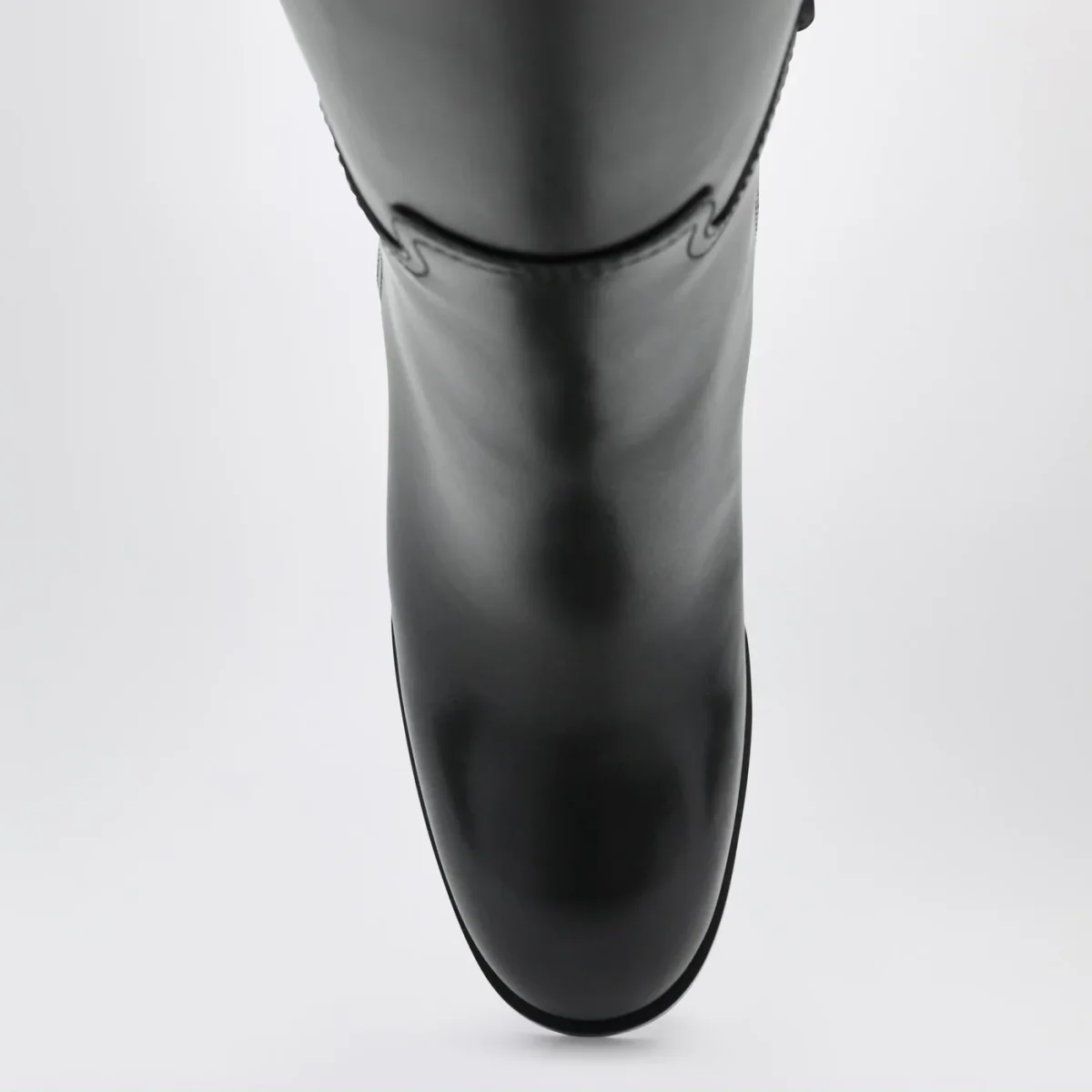 Stivale alto nero con Morsetto slim – Image 4