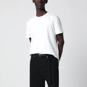 T-shirt Small Fit De bianca in cotone