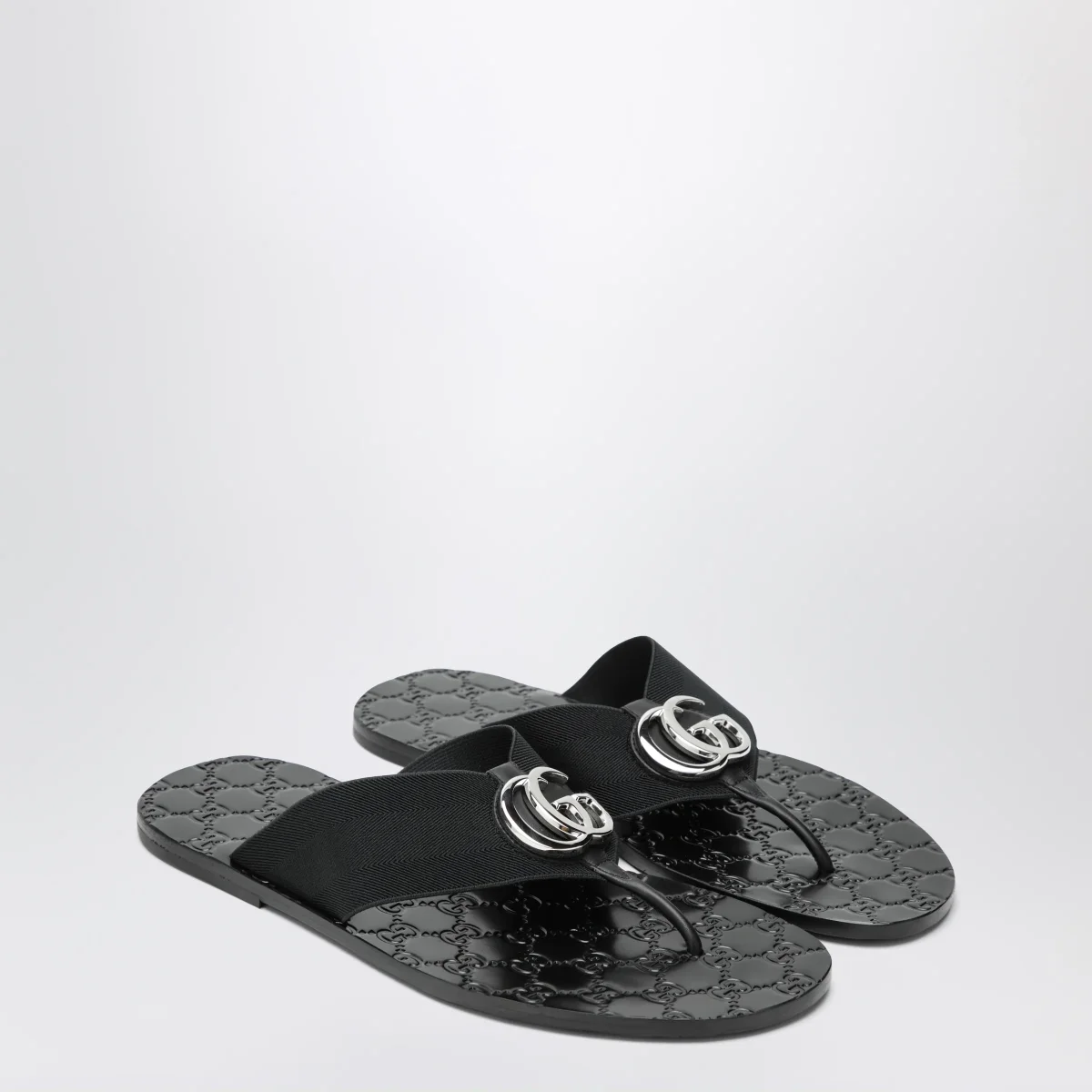 Infradito Riviera in pelle con logo GG – Image 3