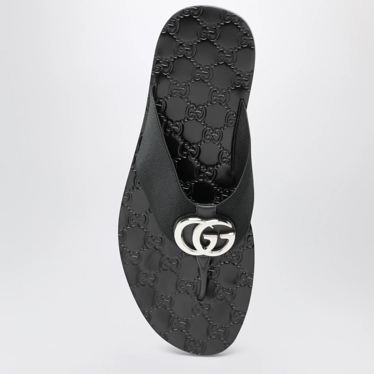 Infradito Riviera in pelle con logo GG – Image 4