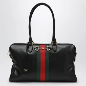 Bauletto Borsetto misura grande in pelle nera