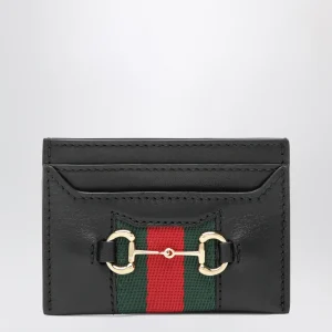 Portacarte Web con Morsetto in pelle