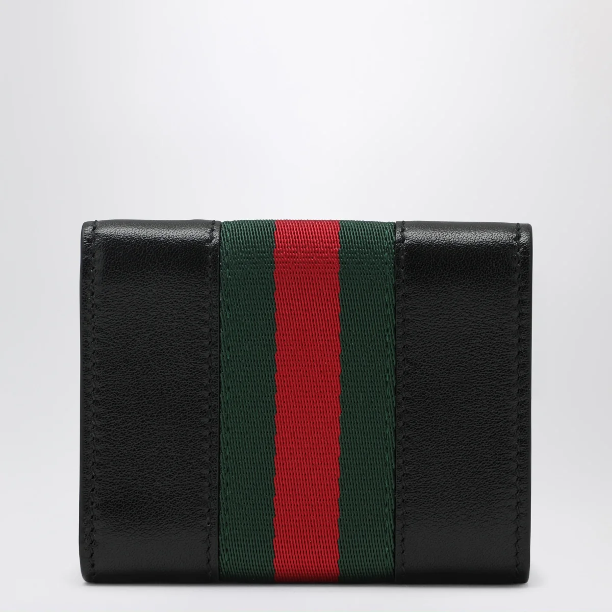 Portafoglio piccolo tri-fold Gucci Horsebit Web - Image 3
