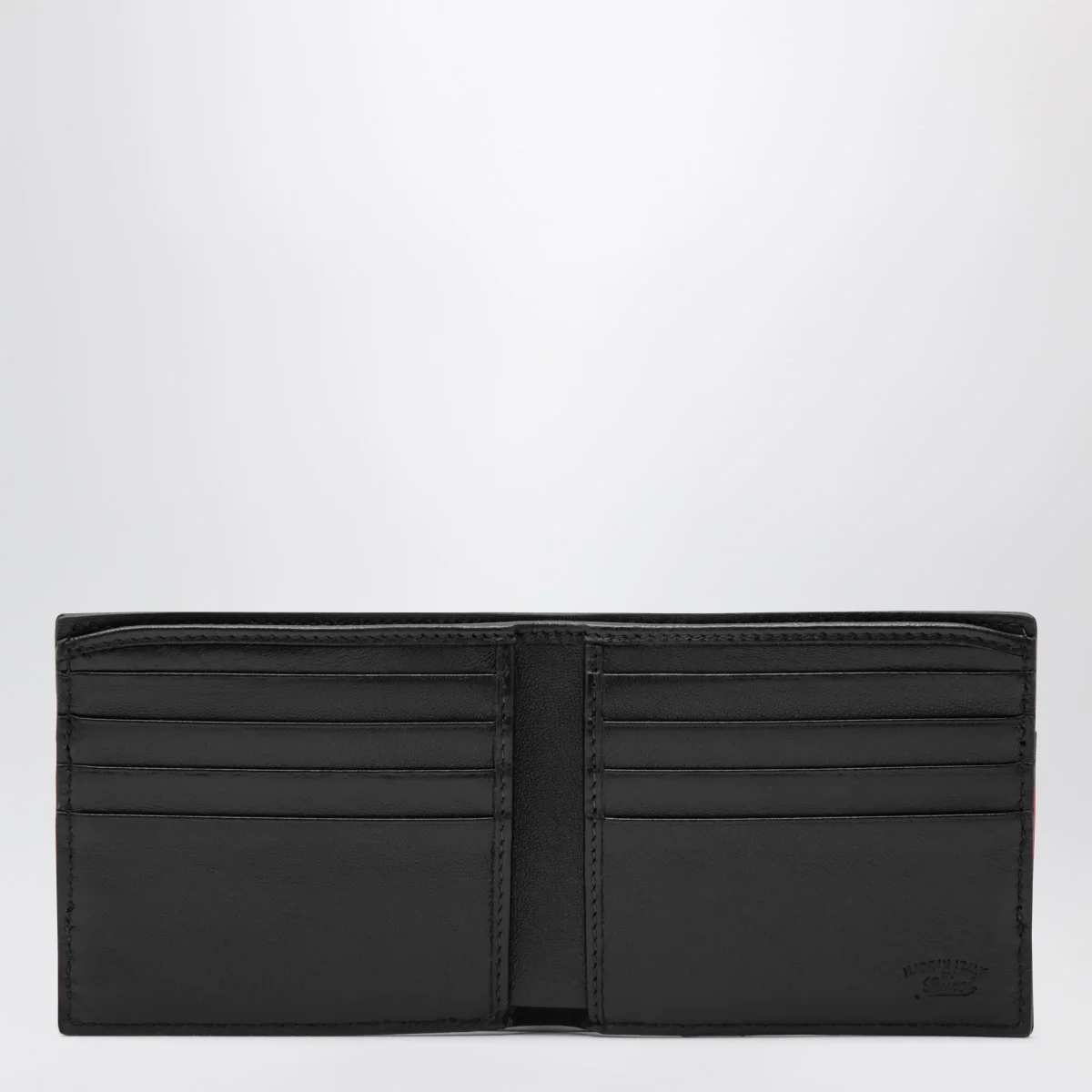 Portafoglio bi-fold con dettaglio Web Trademark - Image 4