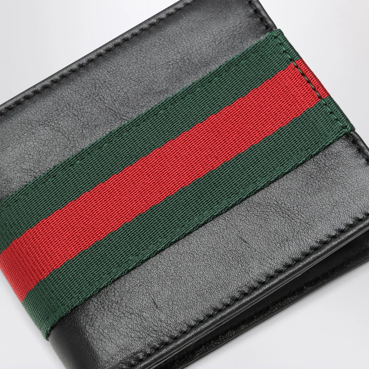 Portafoglio bi-fold con dettaglio Web Trademark - Image 6