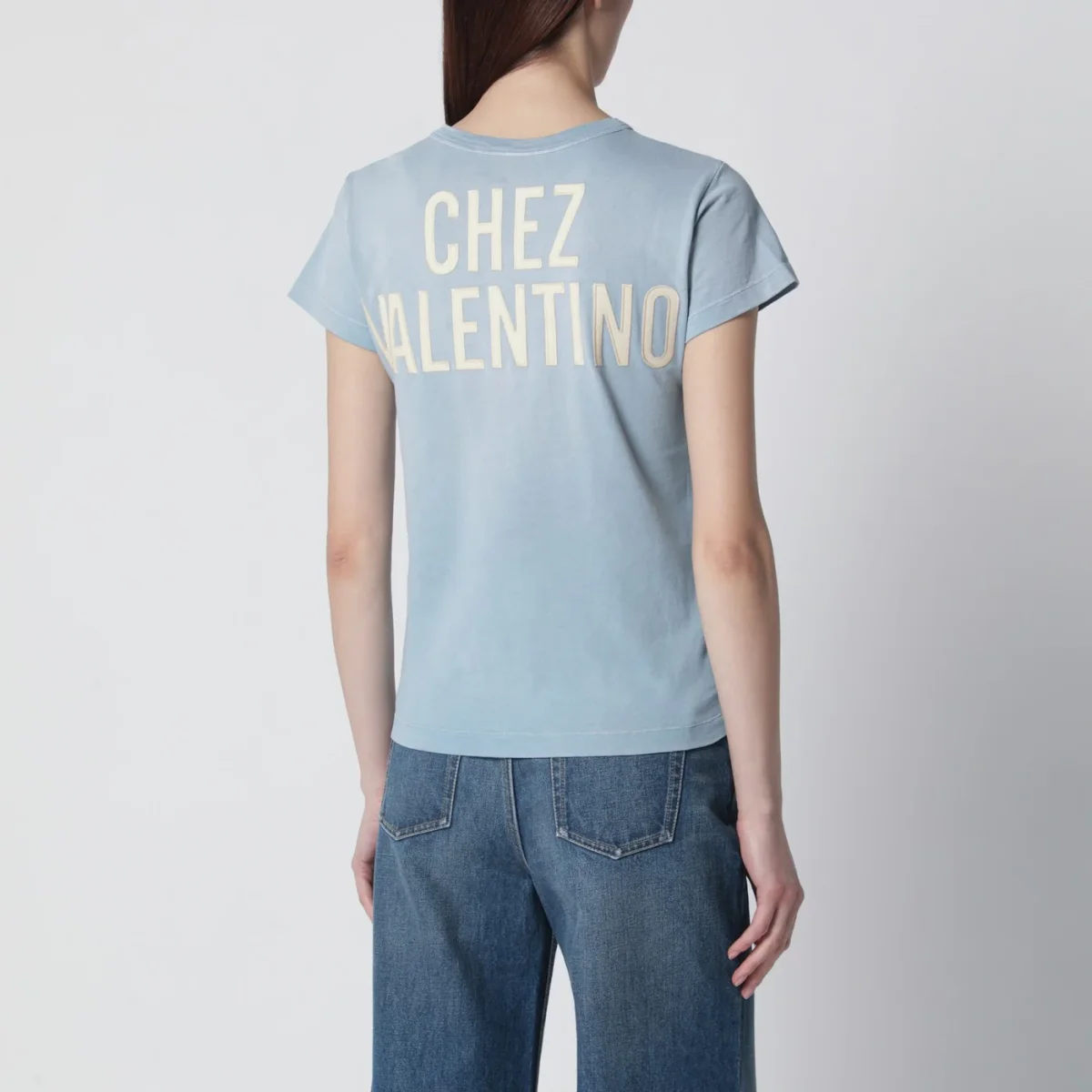 T-shirt Panther Lady azzurra - Image 4