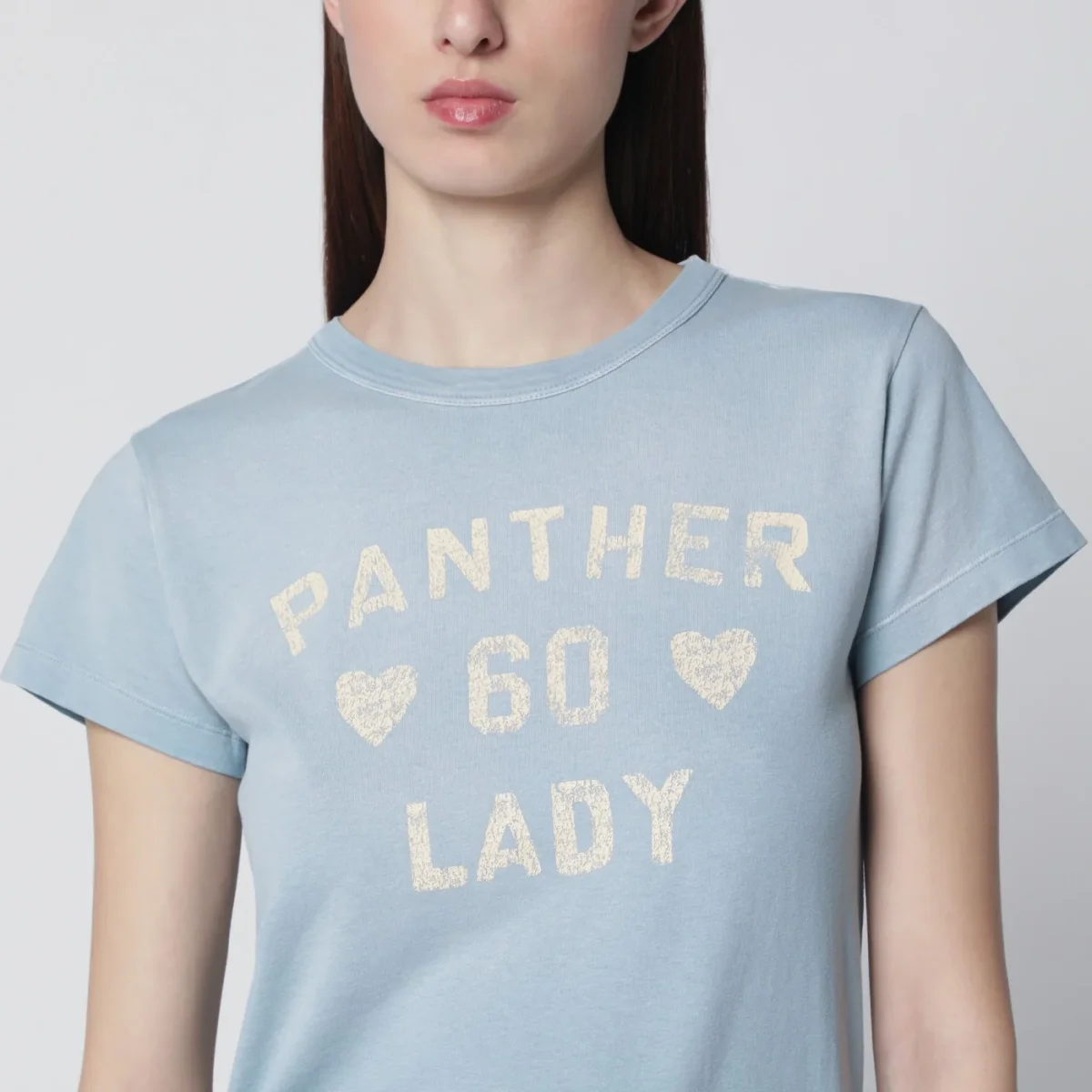 T-shirt Panther Lady azzurra - Image 5