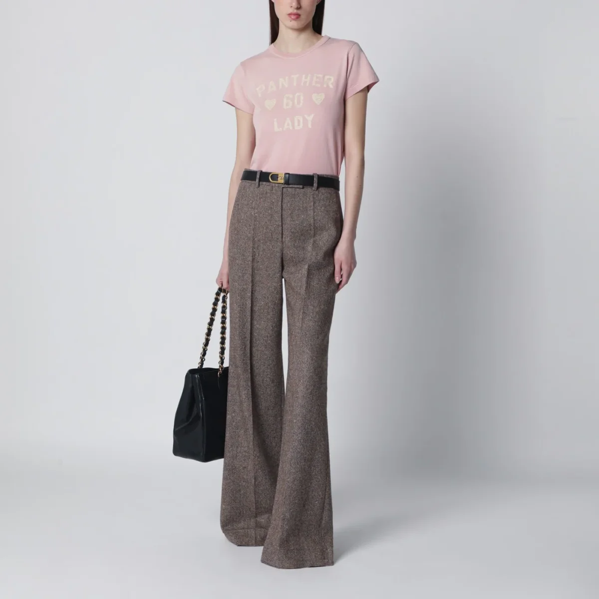 T-shirt Panther Lady rosa - Image 3