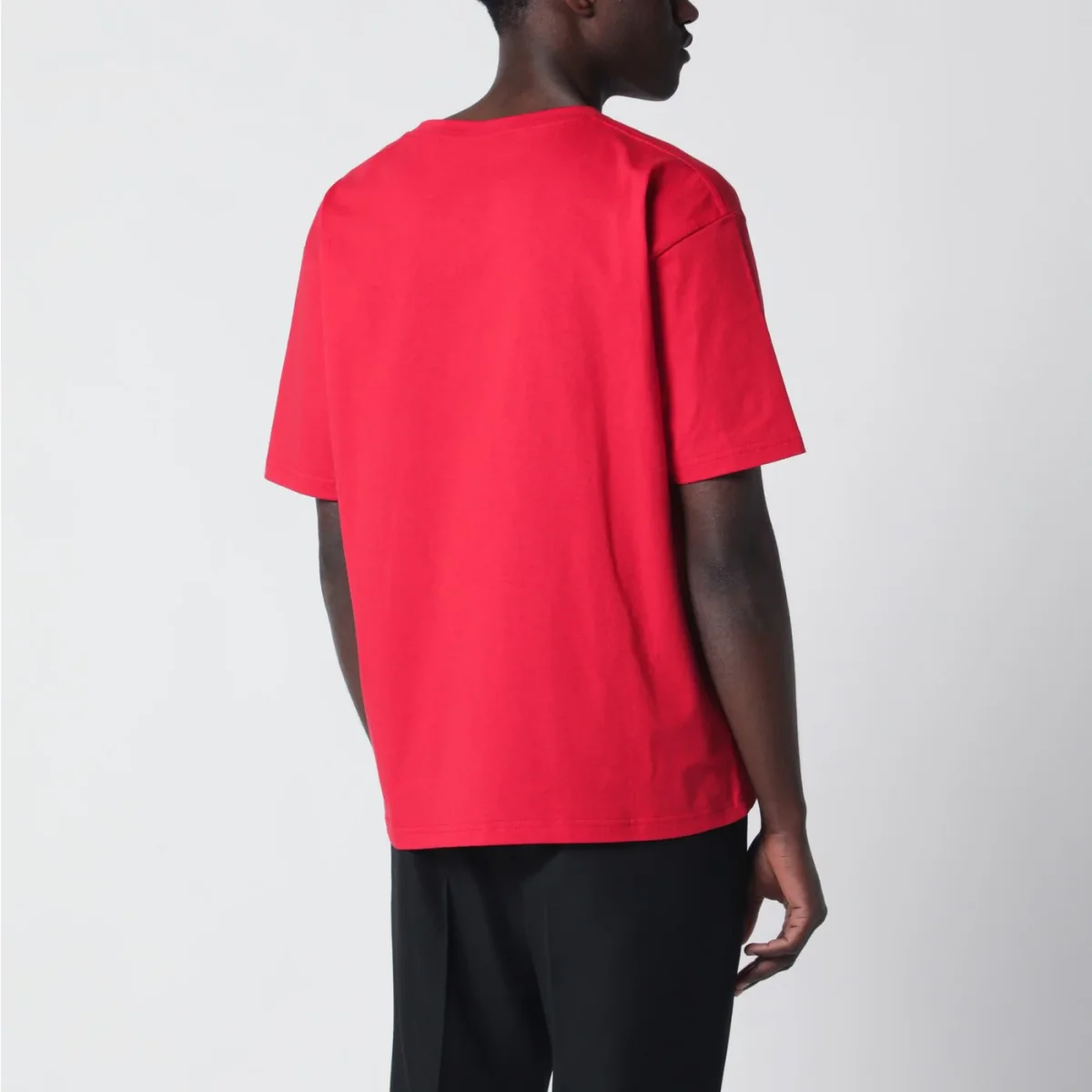 T-Shirt rossa con stampa Panther - Image 4