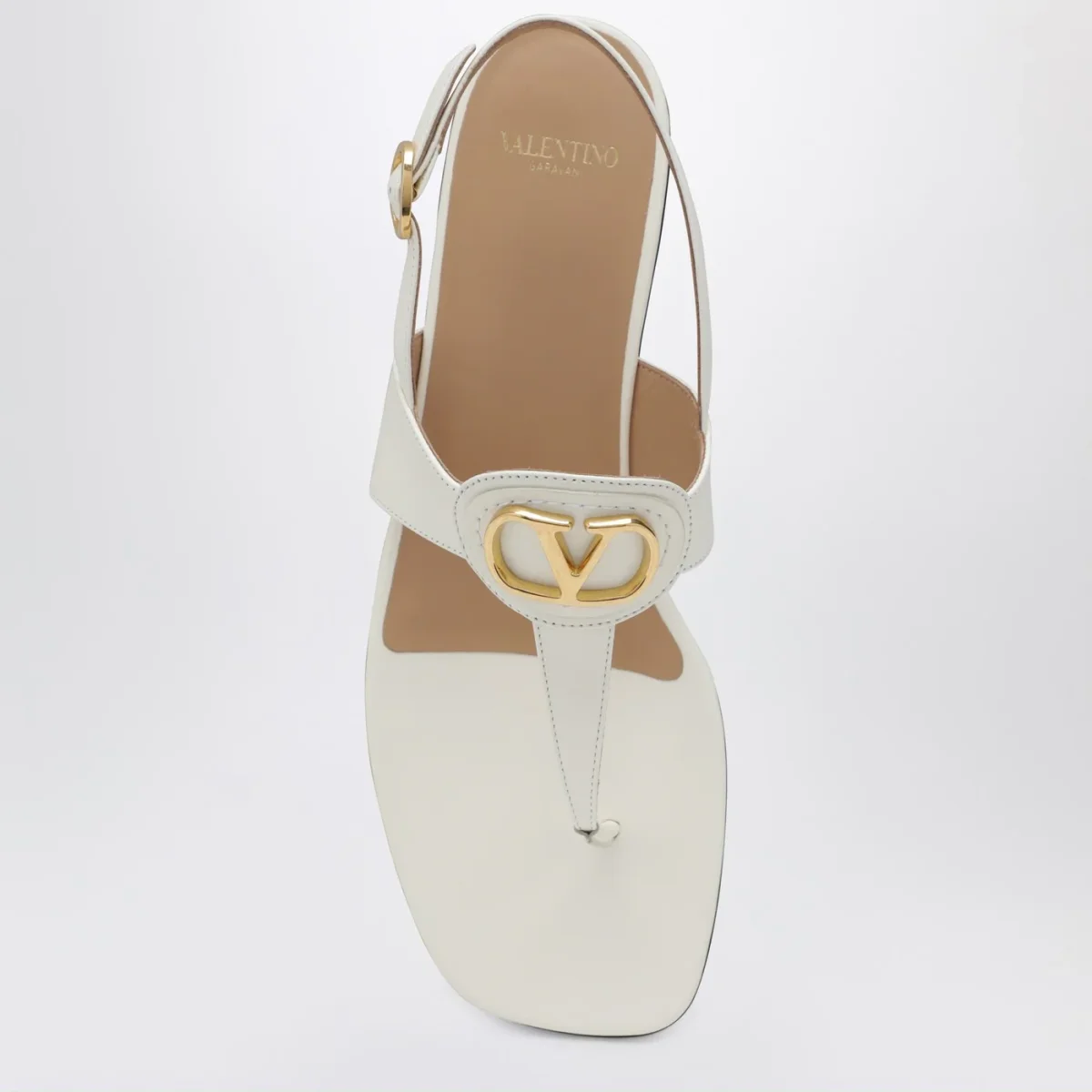 Sandali infradito VLogo Signature avorio – Image 4