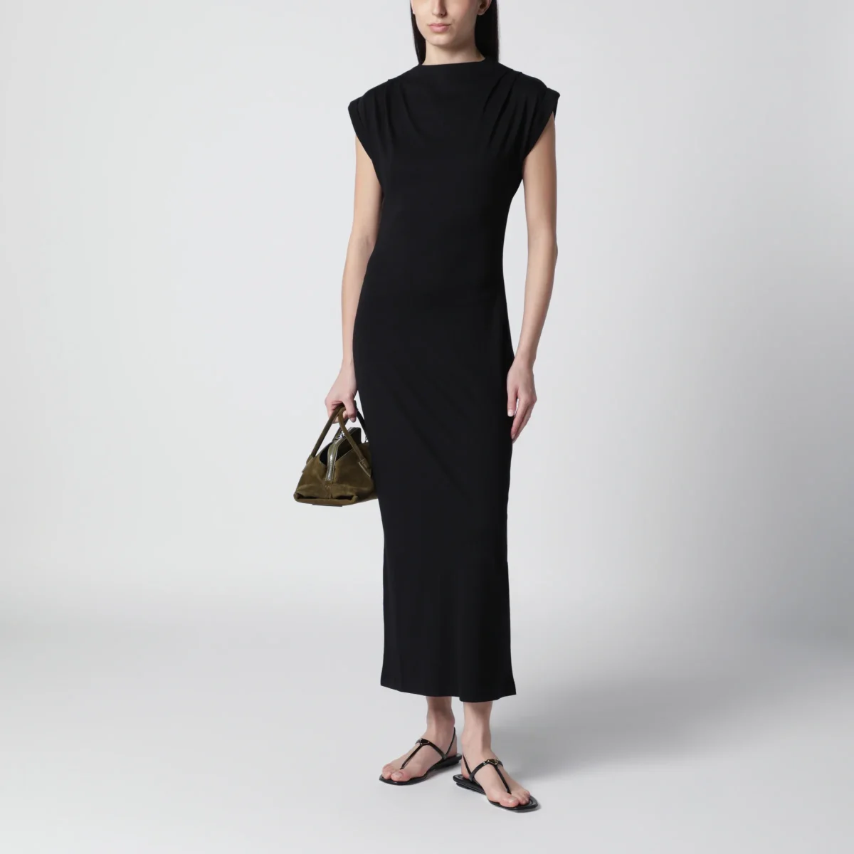 Abito Alix nero in misto cotone - Image 3