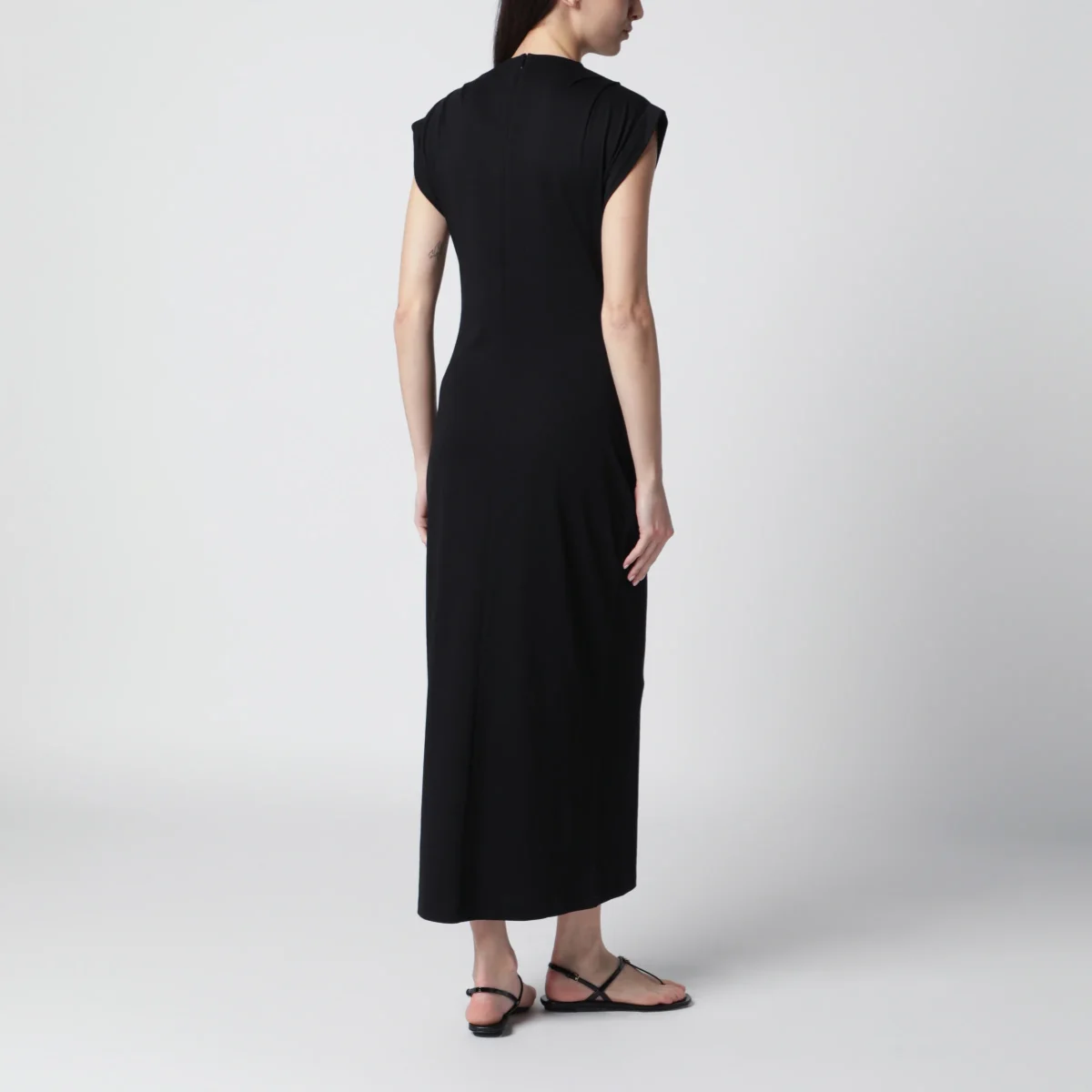 Abito Alix nero in misto cotone - Image 4