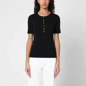 Maglia a manica corta nera