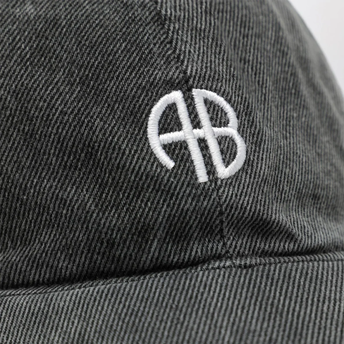 Cappello da baseball grigio effetto vintage – Image 5