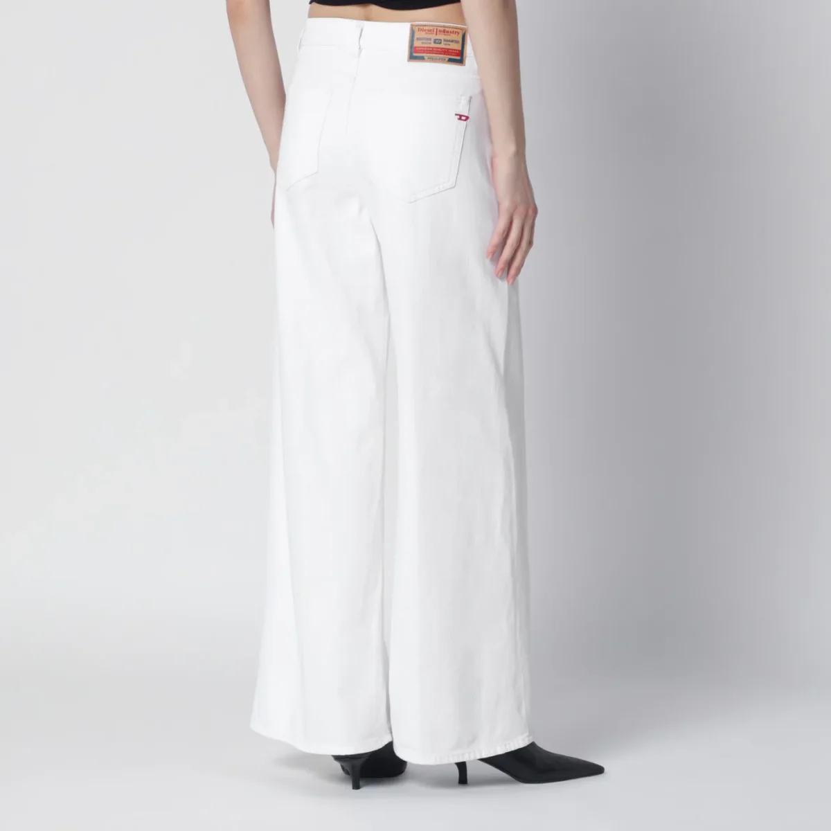 Jeans Flare 1978 D-Akemi bianco – Image 5