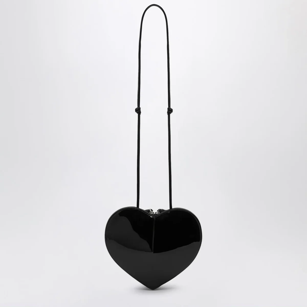 Borsa Le Coeur nera in vernice – Image 5