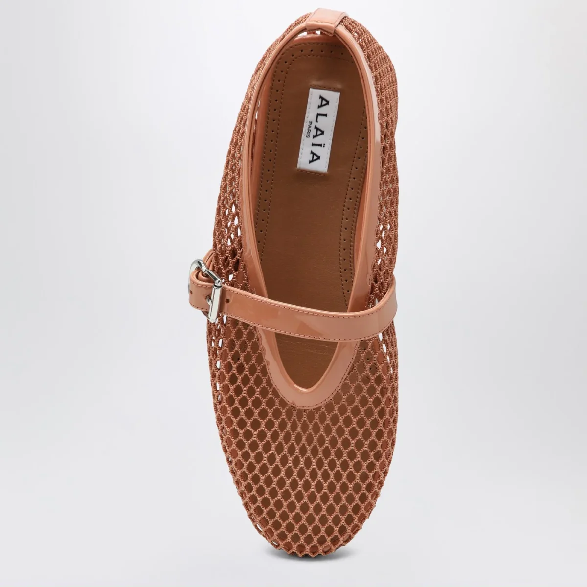 Ballerina in rete rosa blush - Image 4