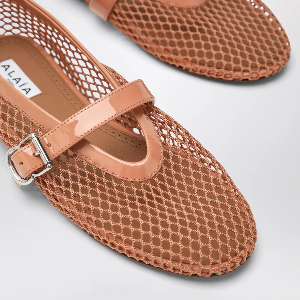 Ballerina in rete rosa blush - Image 6