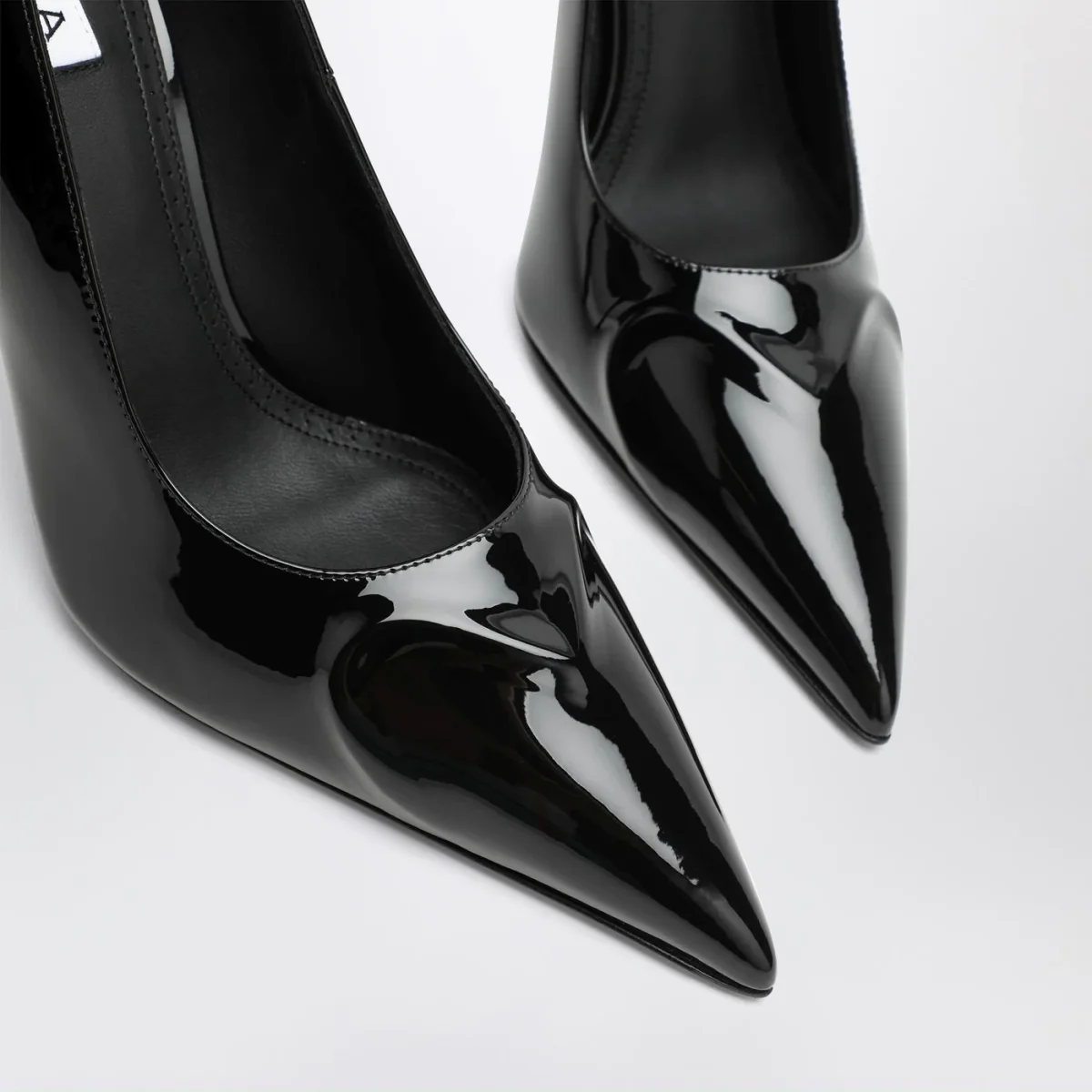 Pumps Le Coeur 3D 90 in vernice nera - Image 6