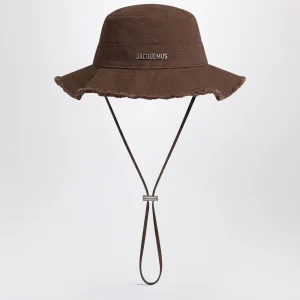 Cappello Le Bob Artichaut marrone in cotone
