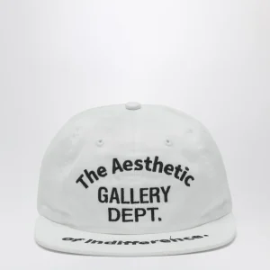 Cappello da baseball bianco con ricamo logo