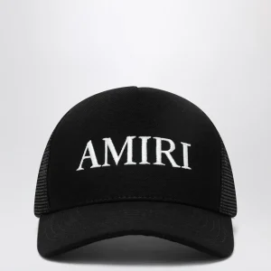 Cappello da baseball nero con logo