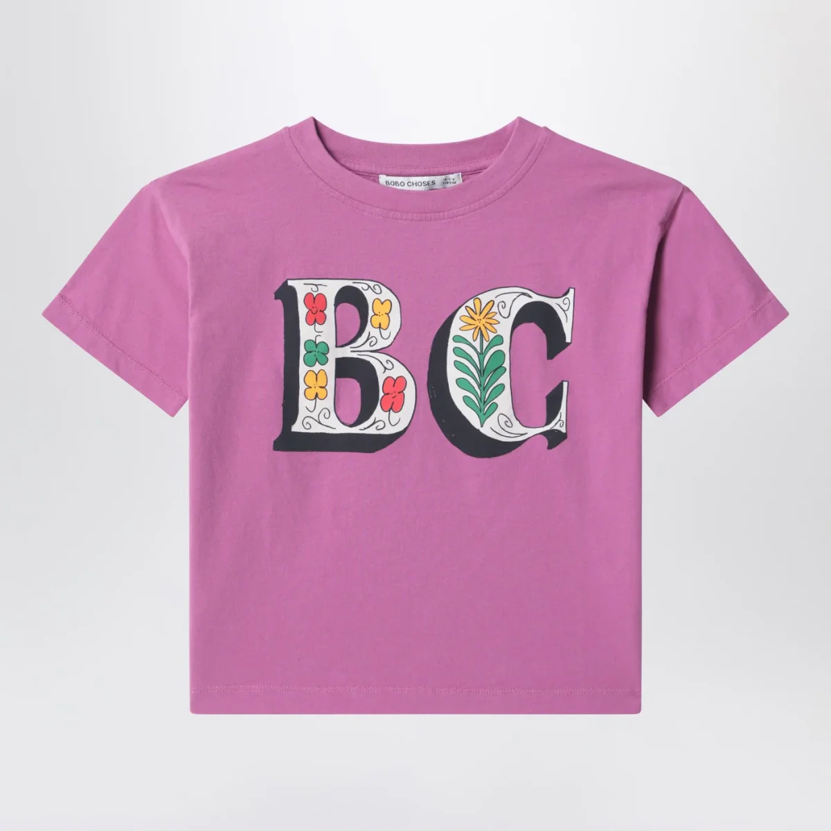 T-shirt rosa Spring Letters - Image 2