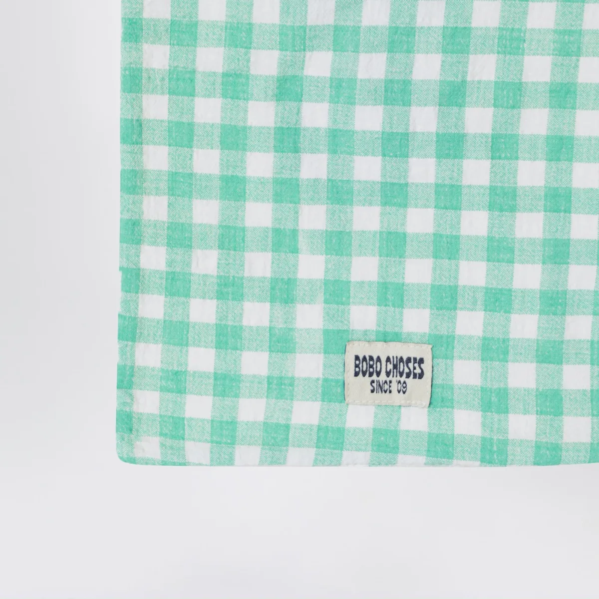 Set di due lavette motivo check con ravanelli - Image 4