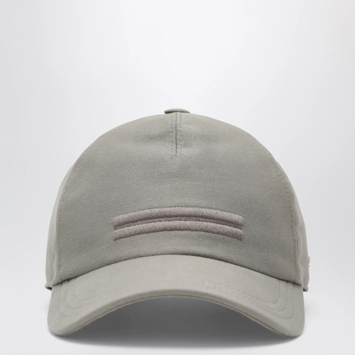 Cappello da baseball taupe in cotone