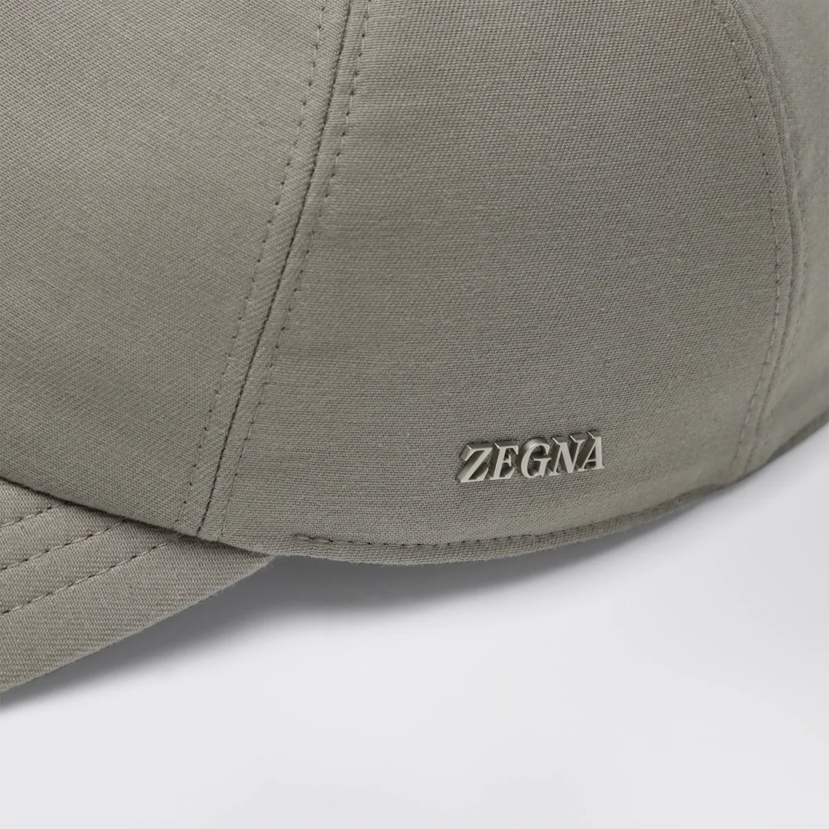 Cappello da baseball taupe in cotone – Image 5