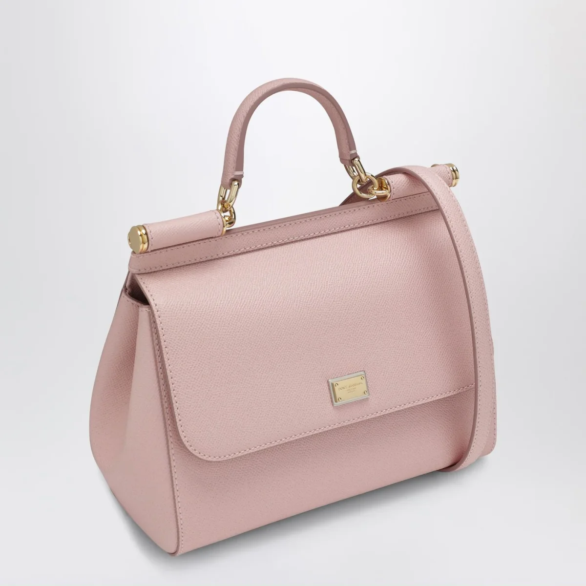 Borsa a mano Sicily grande rosa – Image 4