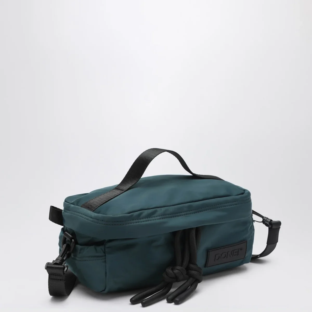 Beauty case petrolio in nylon – Image 3