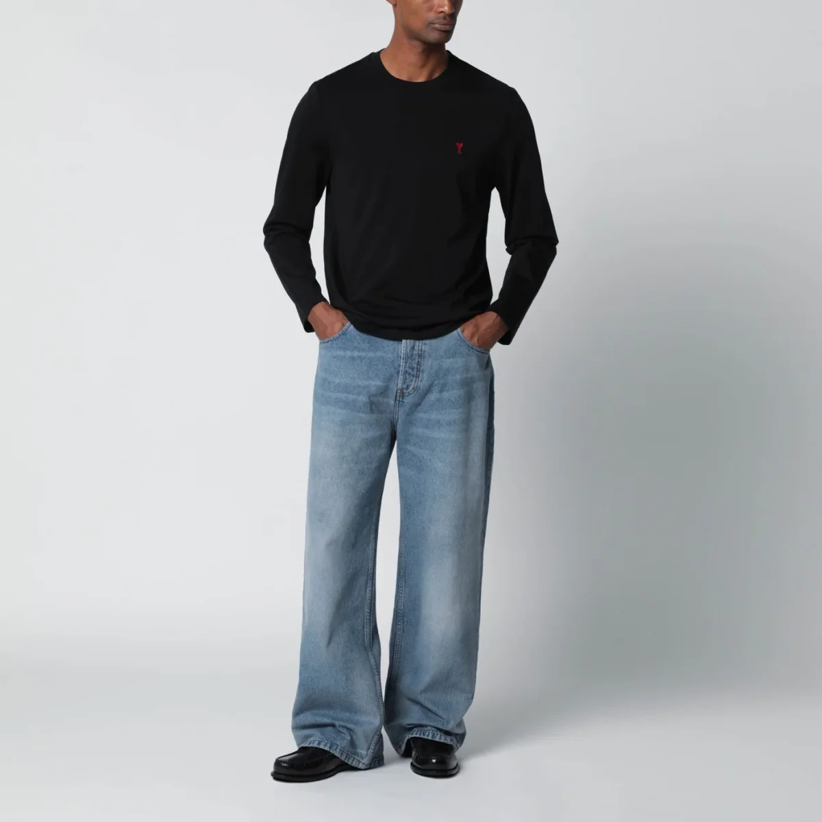 Maglia Ami De Coeur nera - Image 3