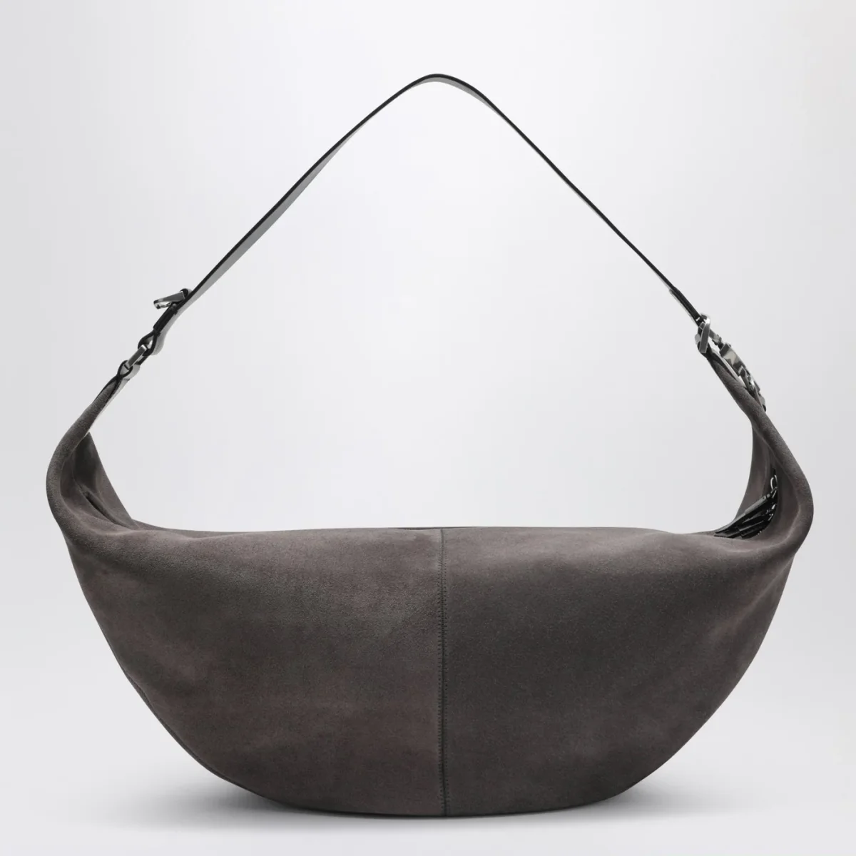 Quiver Clip bag greige in suede - Image 5