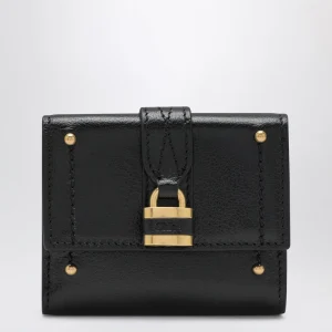 Portafoglio trifold mini Paddington in pelle nero