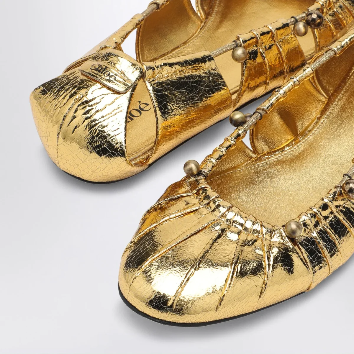 Ballerina oro metallizzata - Image 6