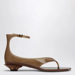 Sandali Jelly marroni