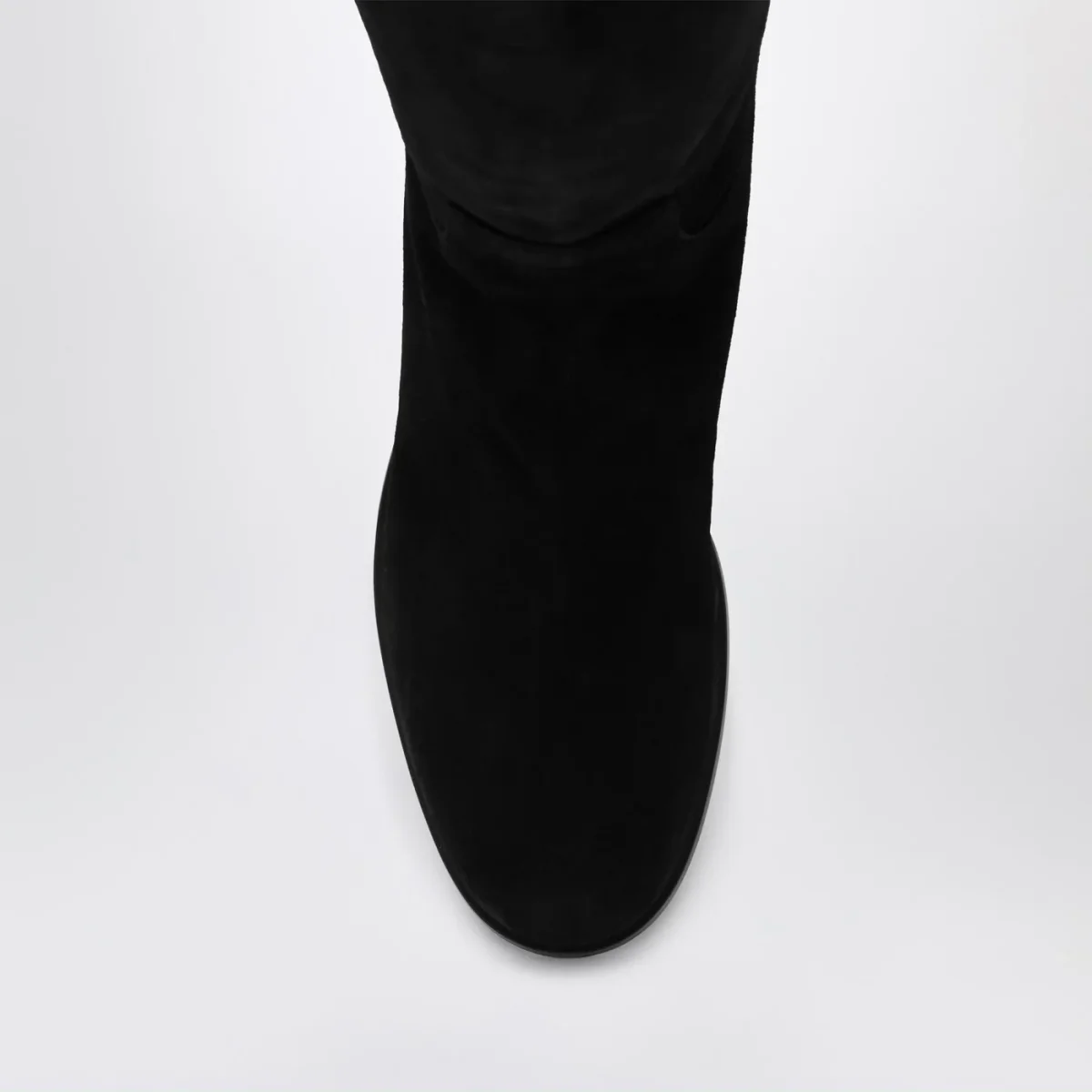 Stivale alto in camoscio nero – Image 4