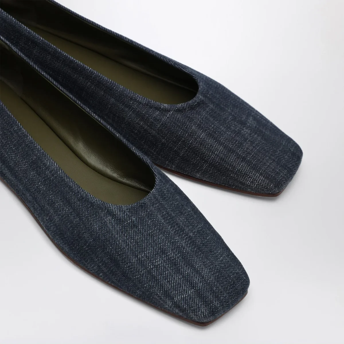 Ballerina Augusta blu in denim - Image 6